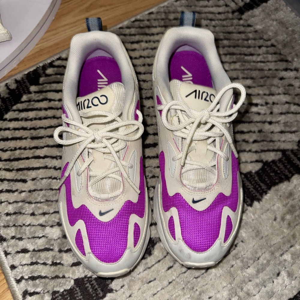Nike Air Zoom Sneakers in Purple and White